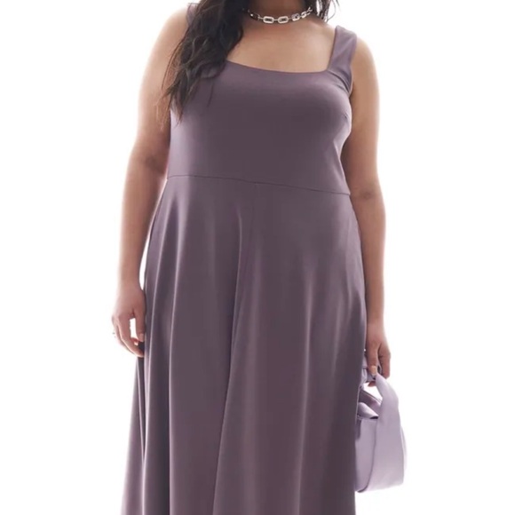 NWT additionelle 4x sleeveless midi dress - Picture 2 of 12